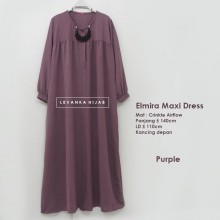 Elmira-019 Basic Dress Crinkle Airflow